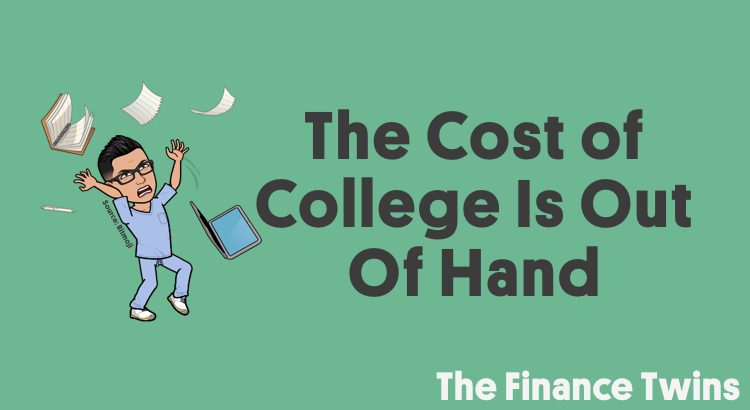 cost of college is increasing